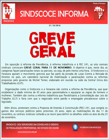 GREVE GERAL